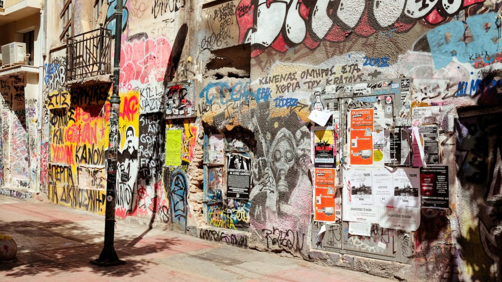 Murales Exarchia Grecia - Atypical Vibes
