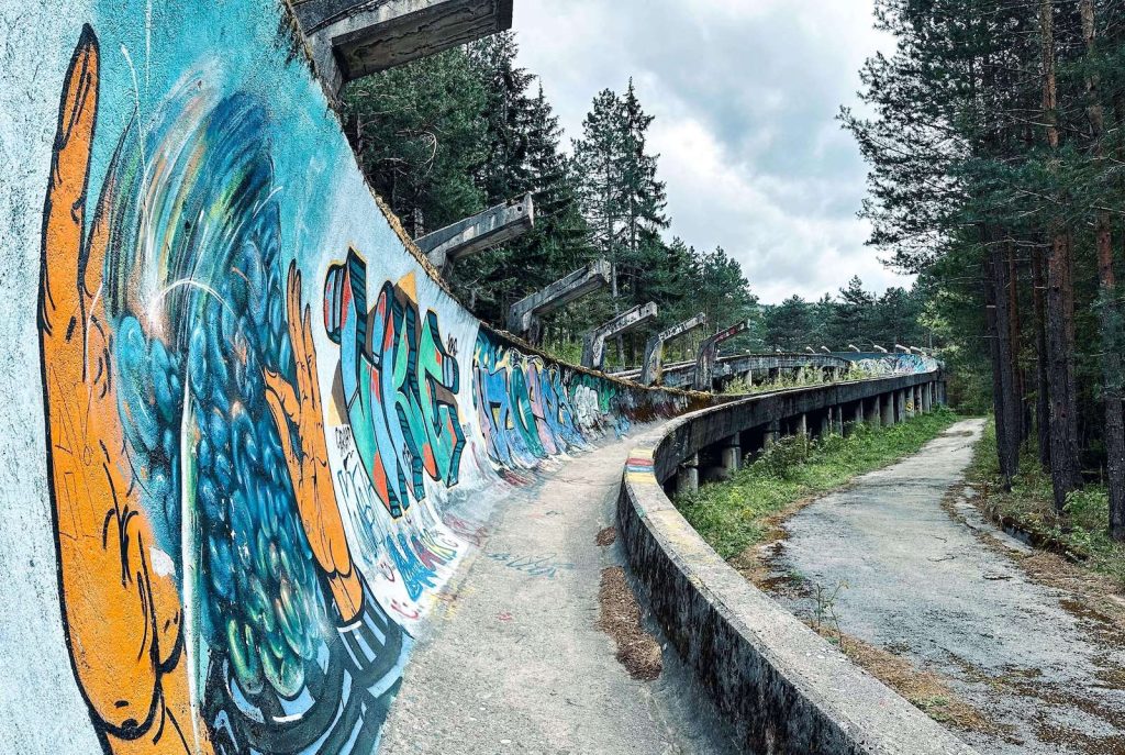 Pista da bob - olimpiadi 1984 Sarajevo - Atypical Vibes