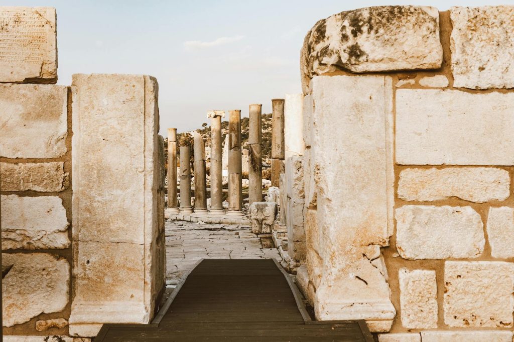 Olimpia Grecia - rovine di colonne greche - Olympia grecia 