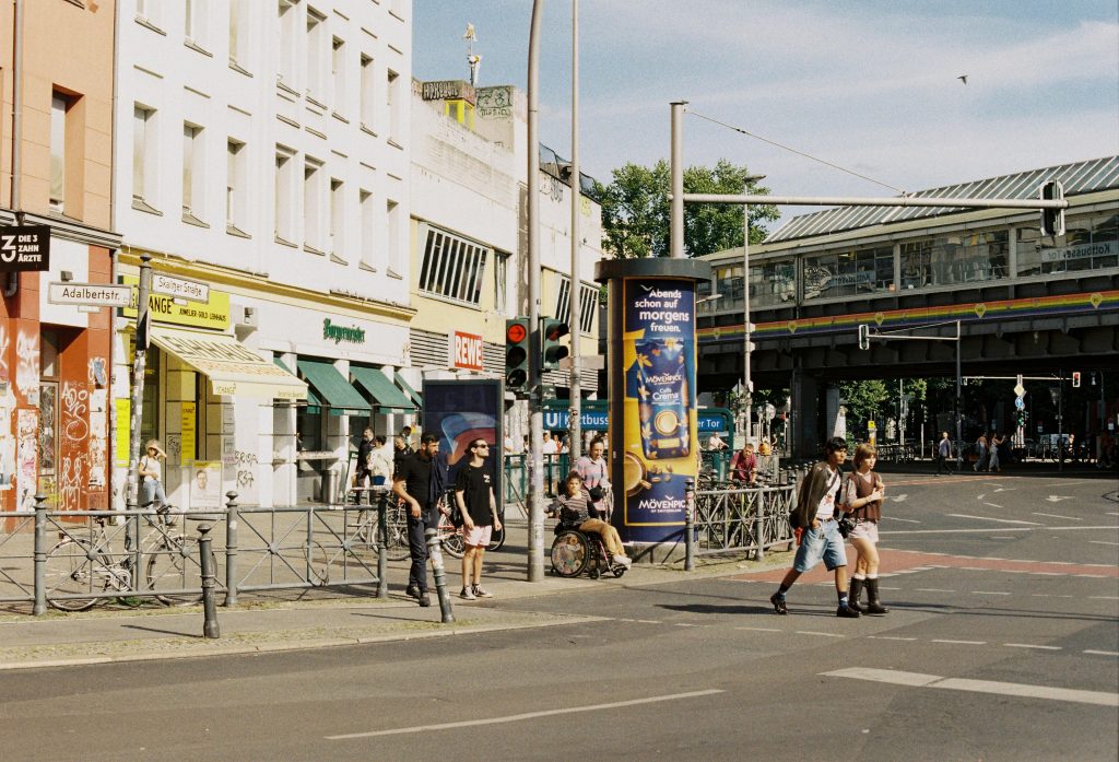 Strade di Kreuzberg a Berlino - quartiere alternativo - viaggi alternativi