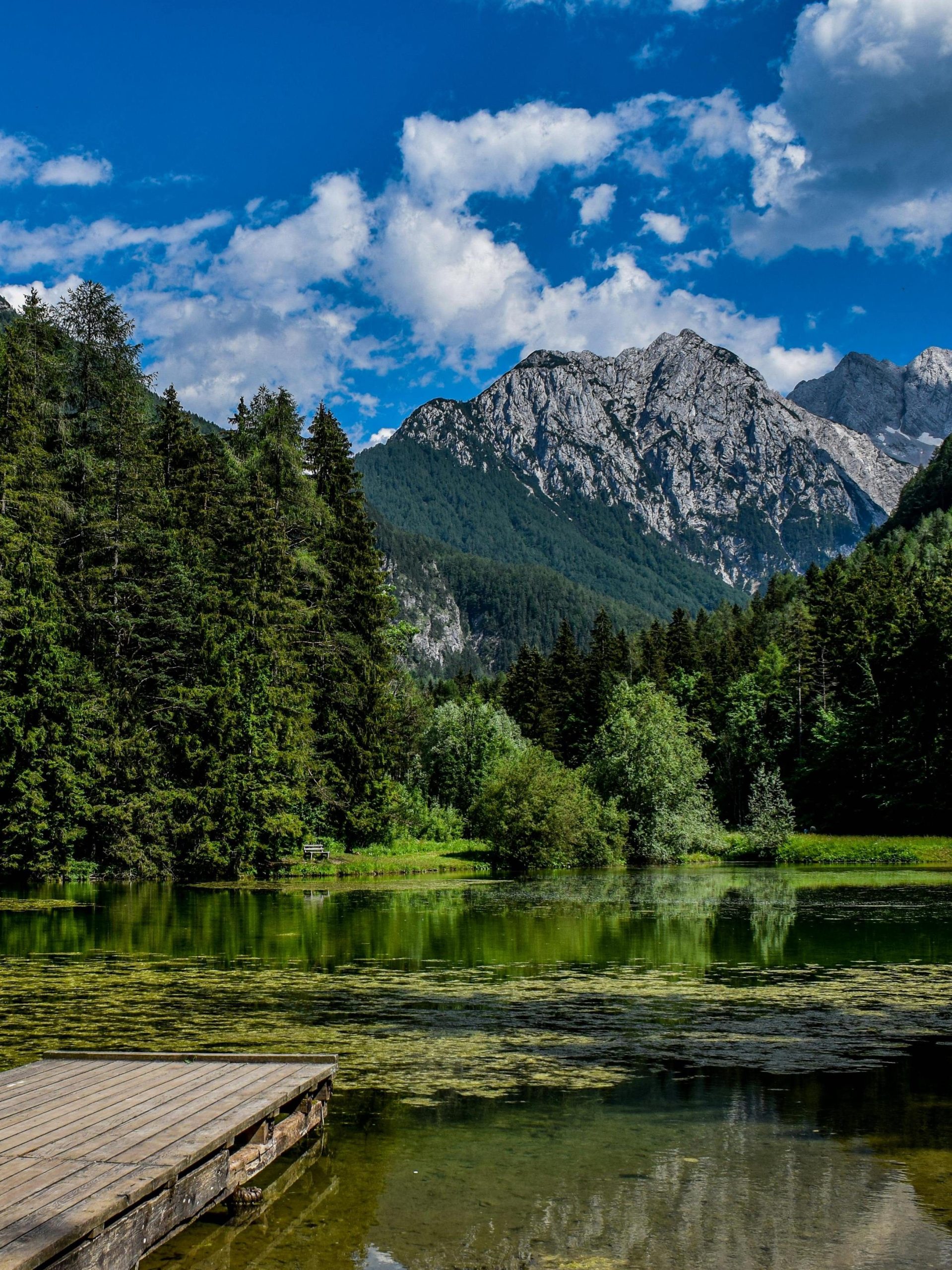 Foto di lago in Slovenia